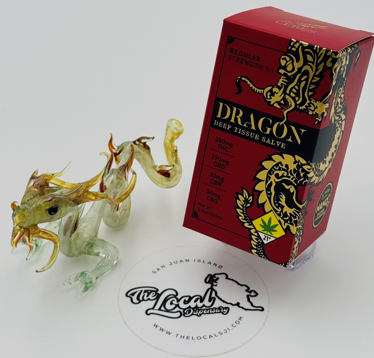 Photograph of product: Dragon Balm 1:1 Roll-Up