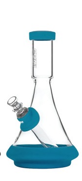 Photograph of product: 9" Grav Deco Beaker w/ Silicone Skin (Blue)
