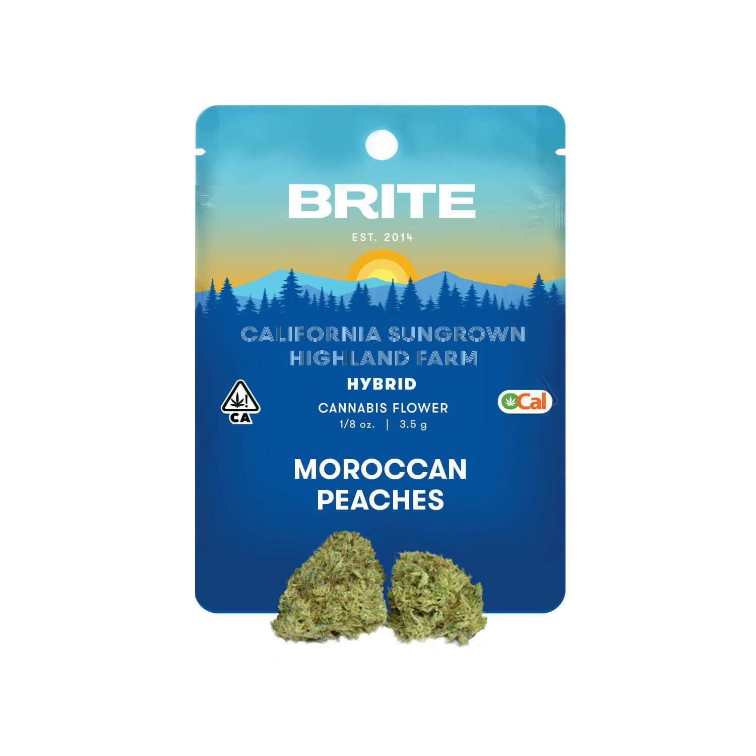 Photograph of product: MOROCCAN PEACHES 3.5G