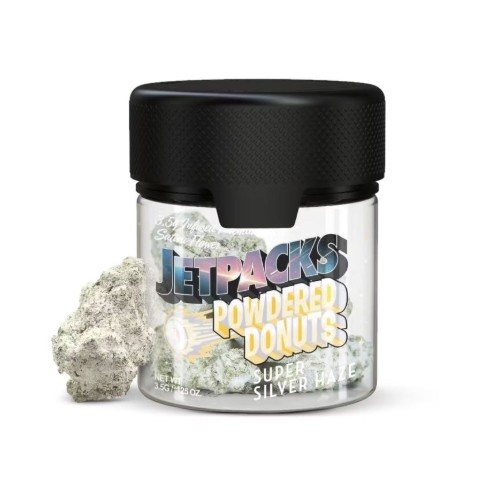 Photograph of Product: JetPacks | Super Silver Haze | Powdered Donuts | Flower - 3.5g