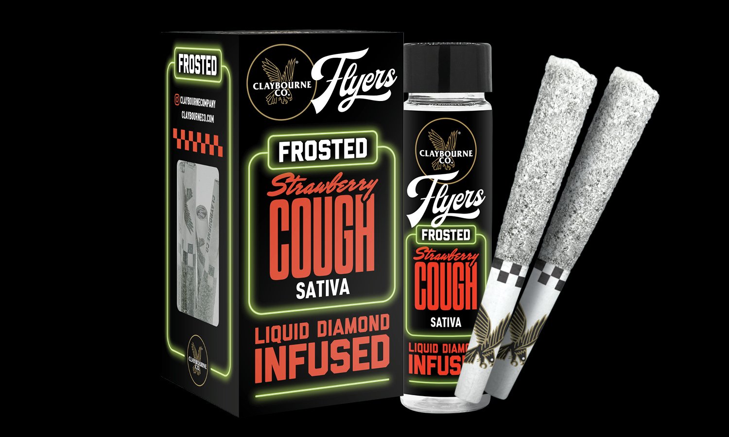 Photograph of product: Strawberry Cough Infused 3pk