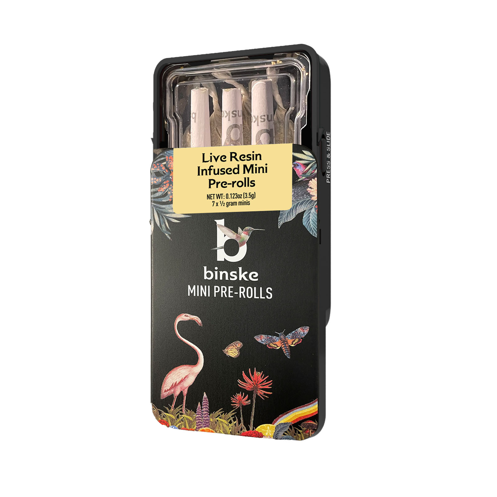 Photograph of product: Simple Syrup 0.5G 7PK Pre-rolls | Binske | [3.5G]