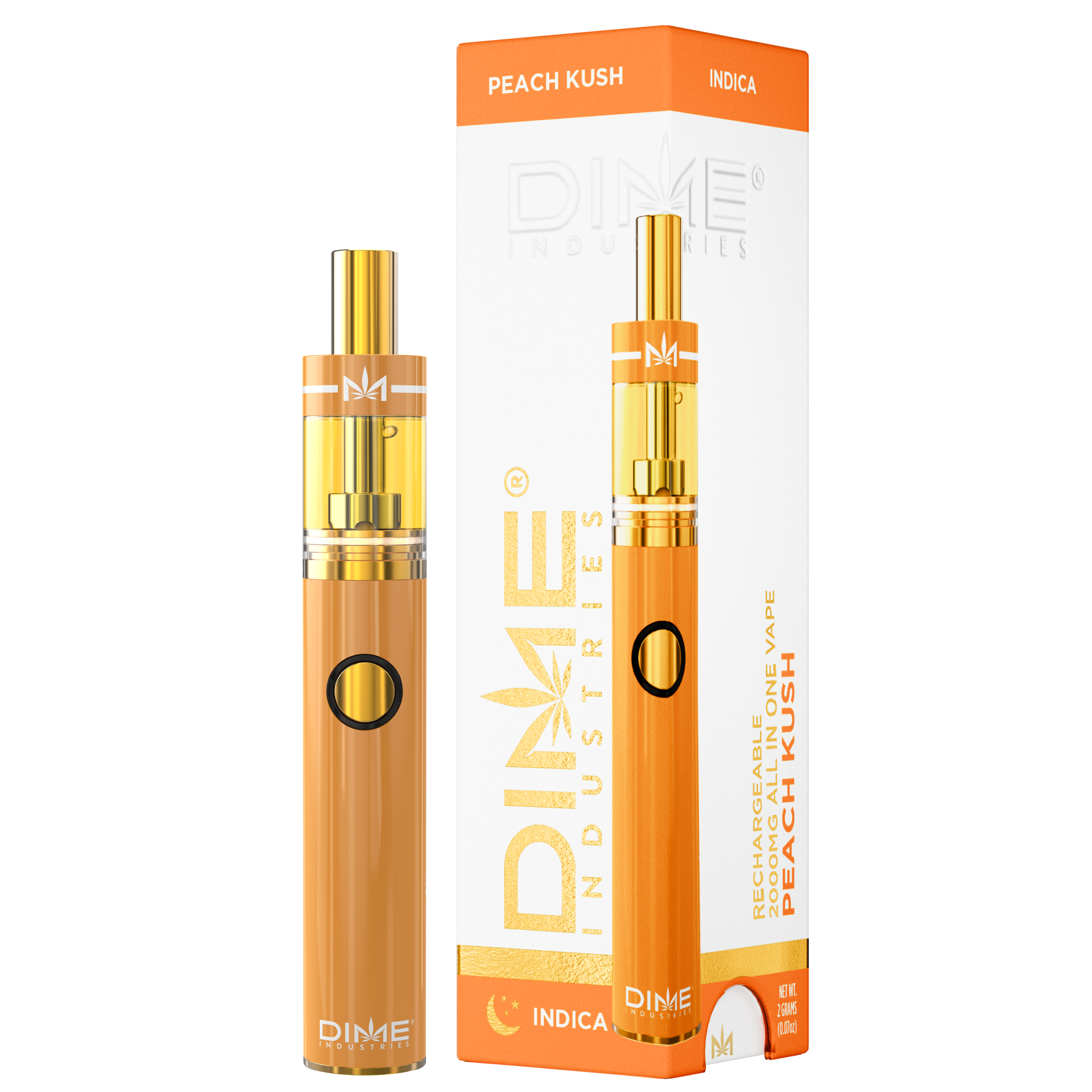 Photograph of product: Peach Kush | Disposable Pen | 2g