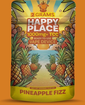Photograph of product: PINEAPPLE FIZZ - HAPPY PLACE - ALL IN ONE