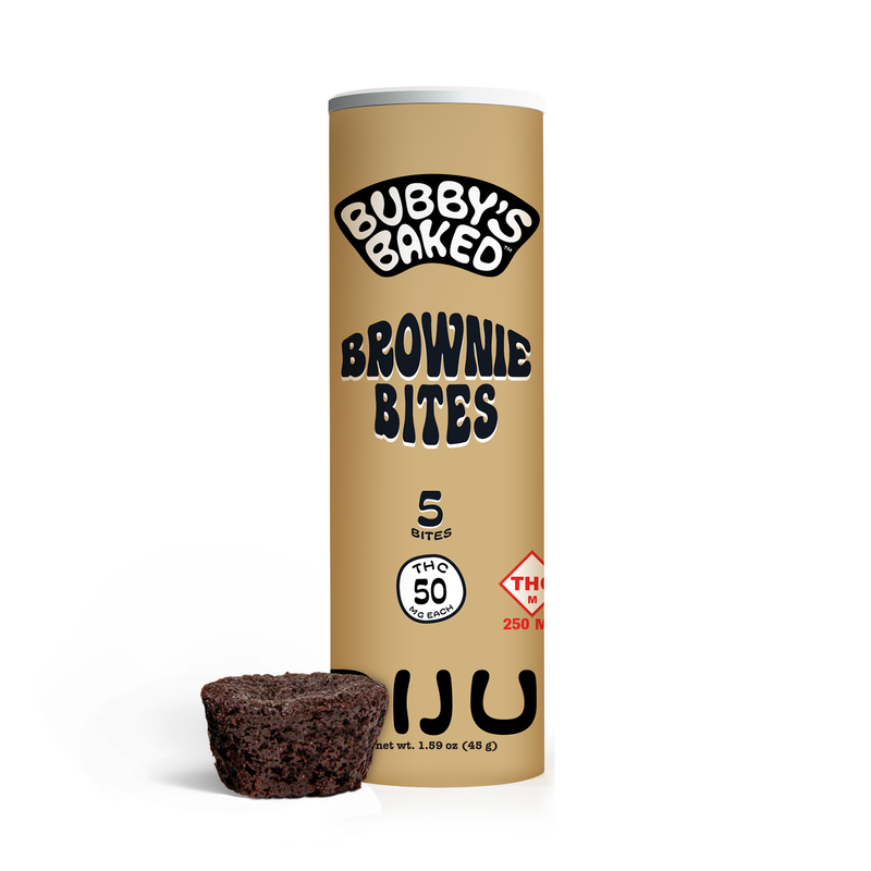 Photograph of product: 250mg Bites | Brownie