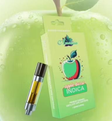 Photograph of product: Amnesia - Apple Burst - 1g Vape