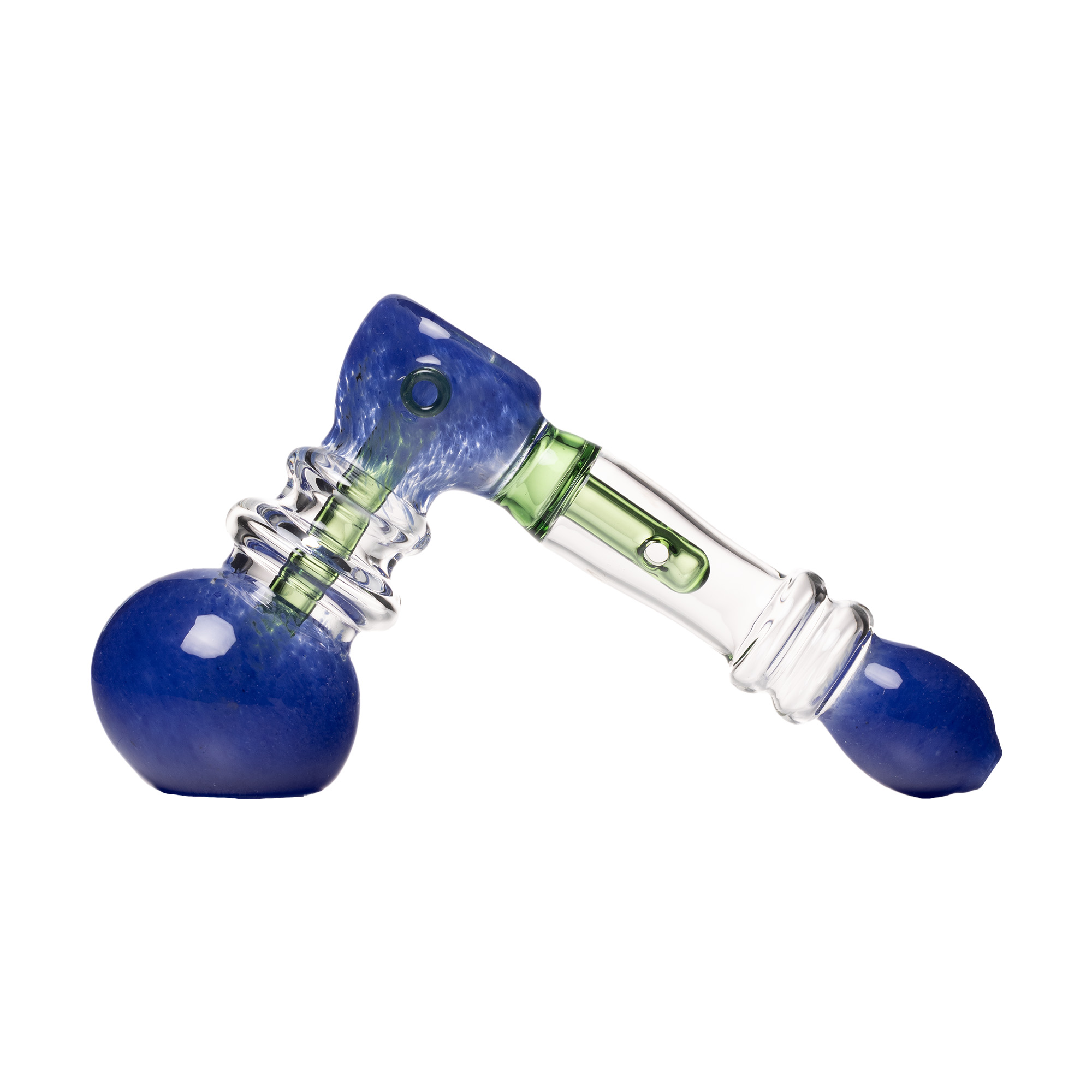 Photograph of product: Human Grade Frit Hammer Bubbler Blue