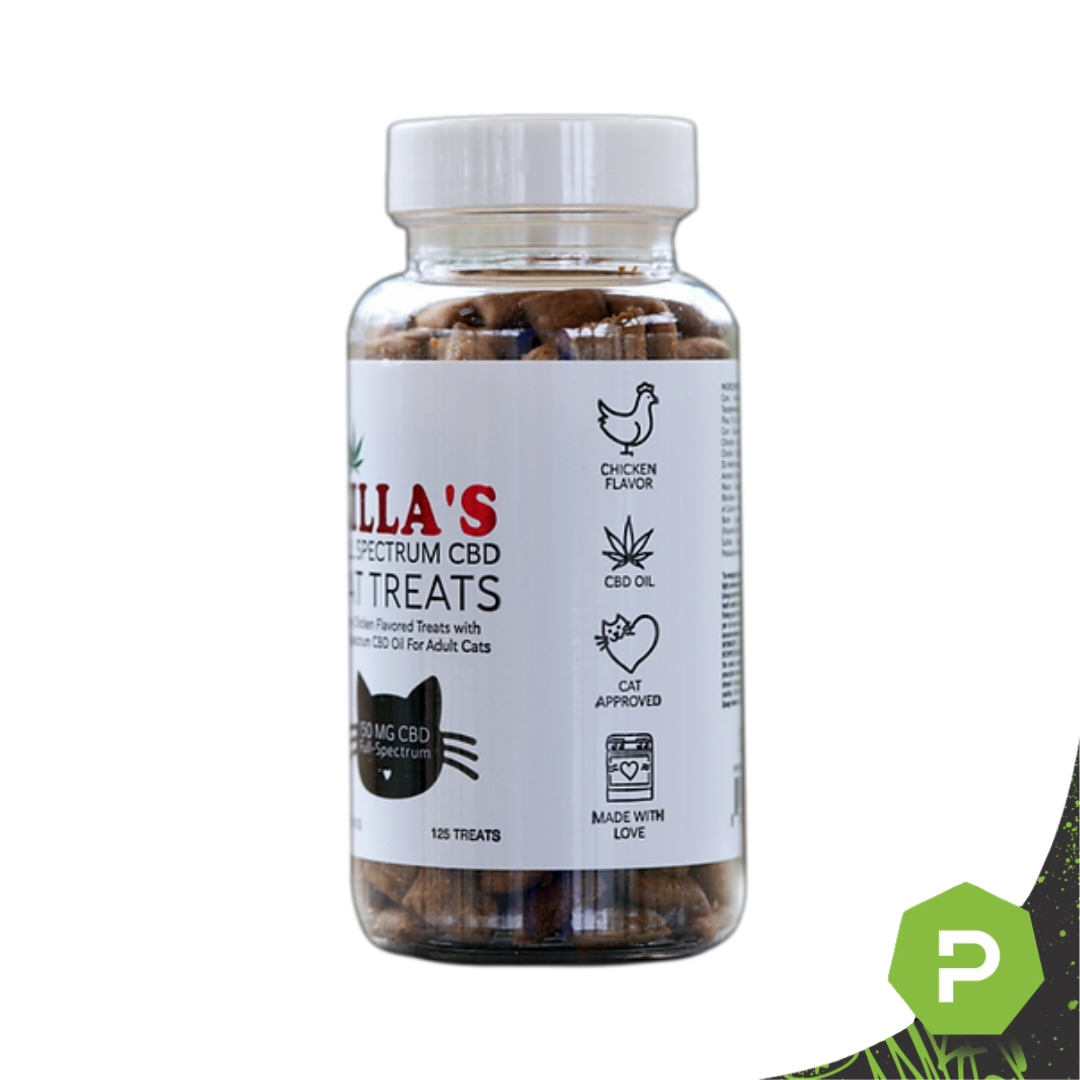 Photograph of product: Zilla's | 150mg CBD Treats | For Cats