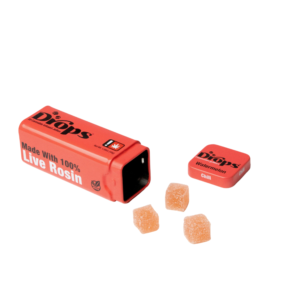 Photograph of product: WATERMELON LIVE ROSIN GUMMIES 20-PACK (CHILL)