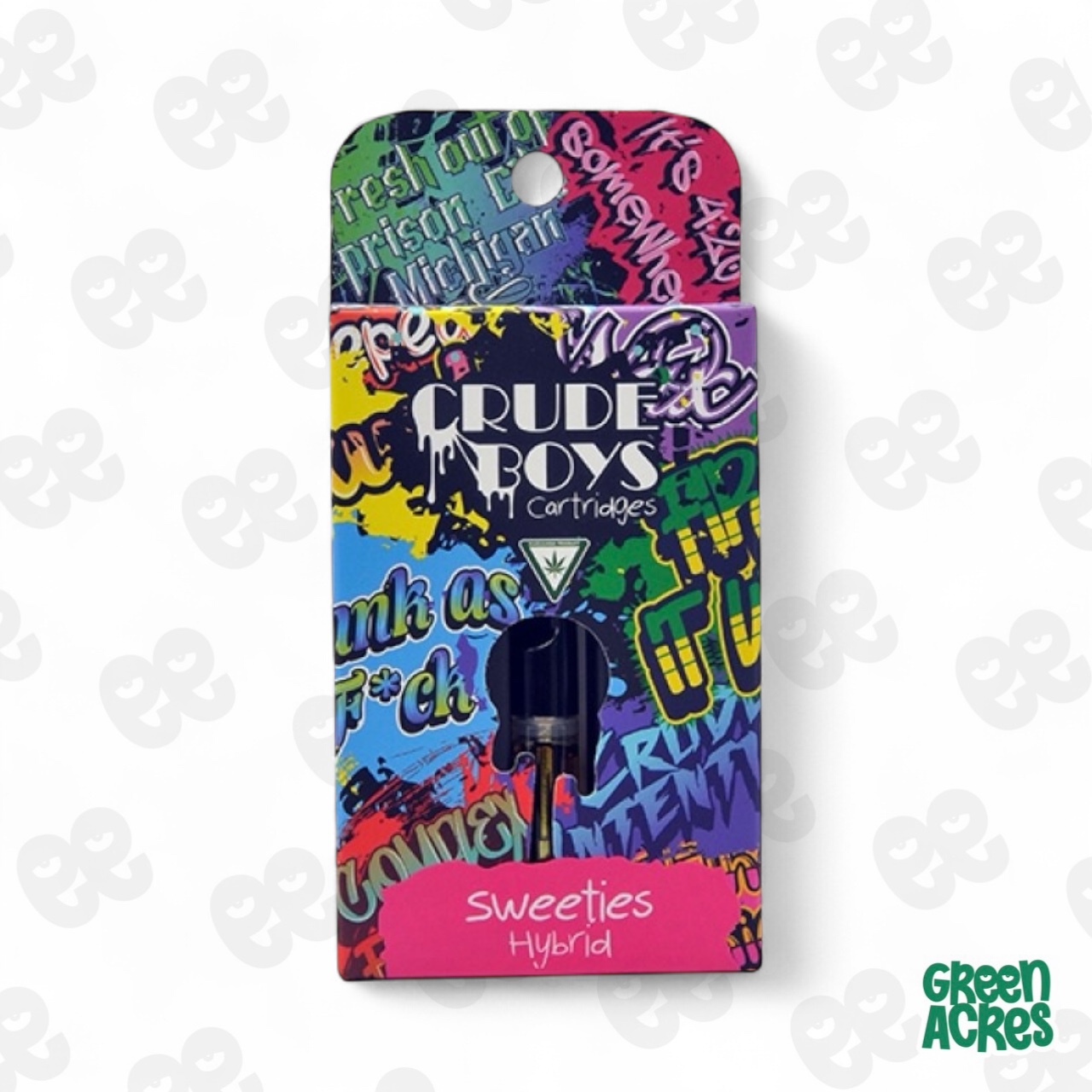 Photograph of product: Crude Boys: Sweeties 1G Cartridge (H)