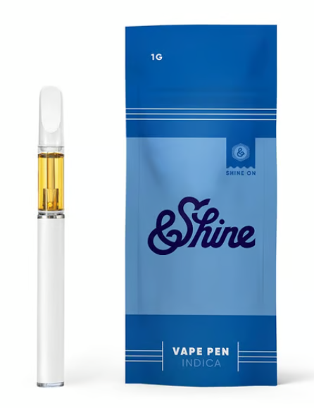 Photograph of product: &Shine Northern Lights Distillate Disposable Vape 1000mg