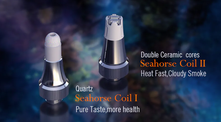Photograph of product: Lookah - Seahorse Coil  - Ceramic - 1pk