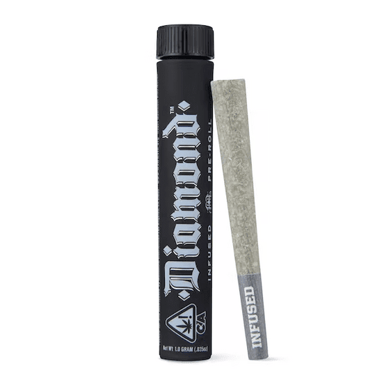 Photograph of product: Heavy Hitters Diamond Infused Pre-roll Wagyu 1g - 