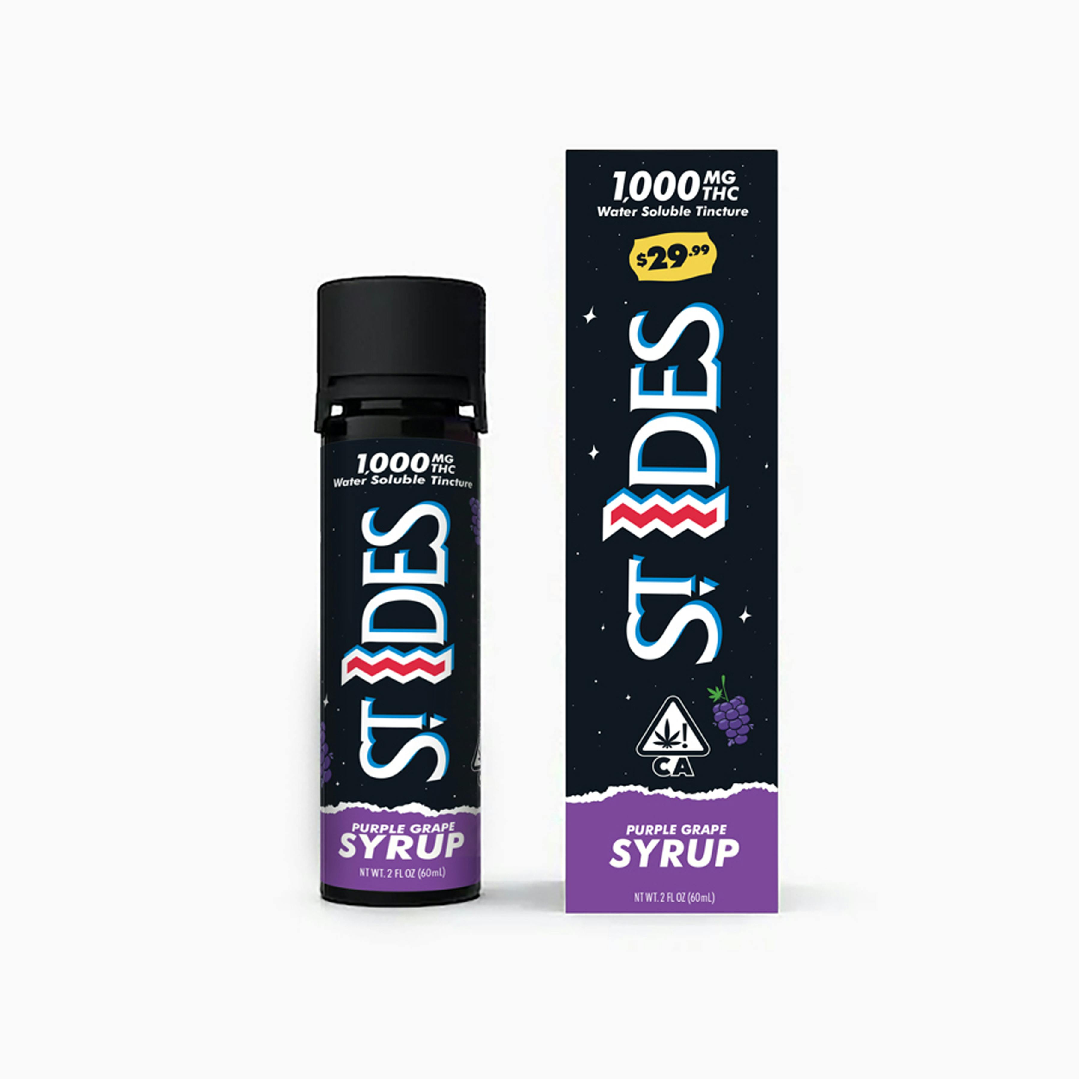 Photograph of product: ST. IDE'S | PURPLE GRAPE | SYRUP TINCTURE | 1000MG