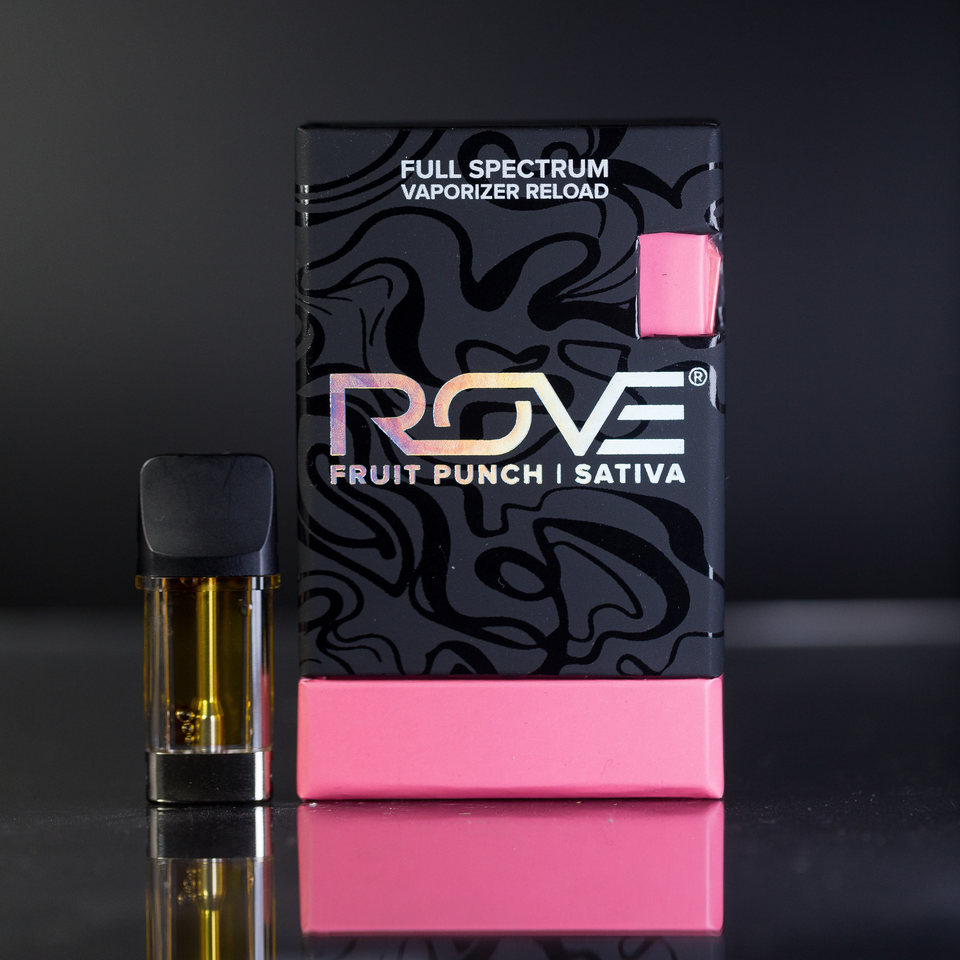 Photograph of product: ROVE- FRUIT PUNCH- RELOAD- LIVE RESIN DIAMOND VAPORIZER