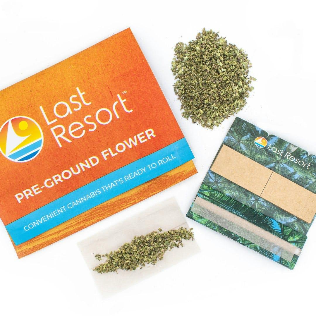 Photograph of product: Last Resort Pre-Ground Flower 7g- AJ's Sour Diesel
