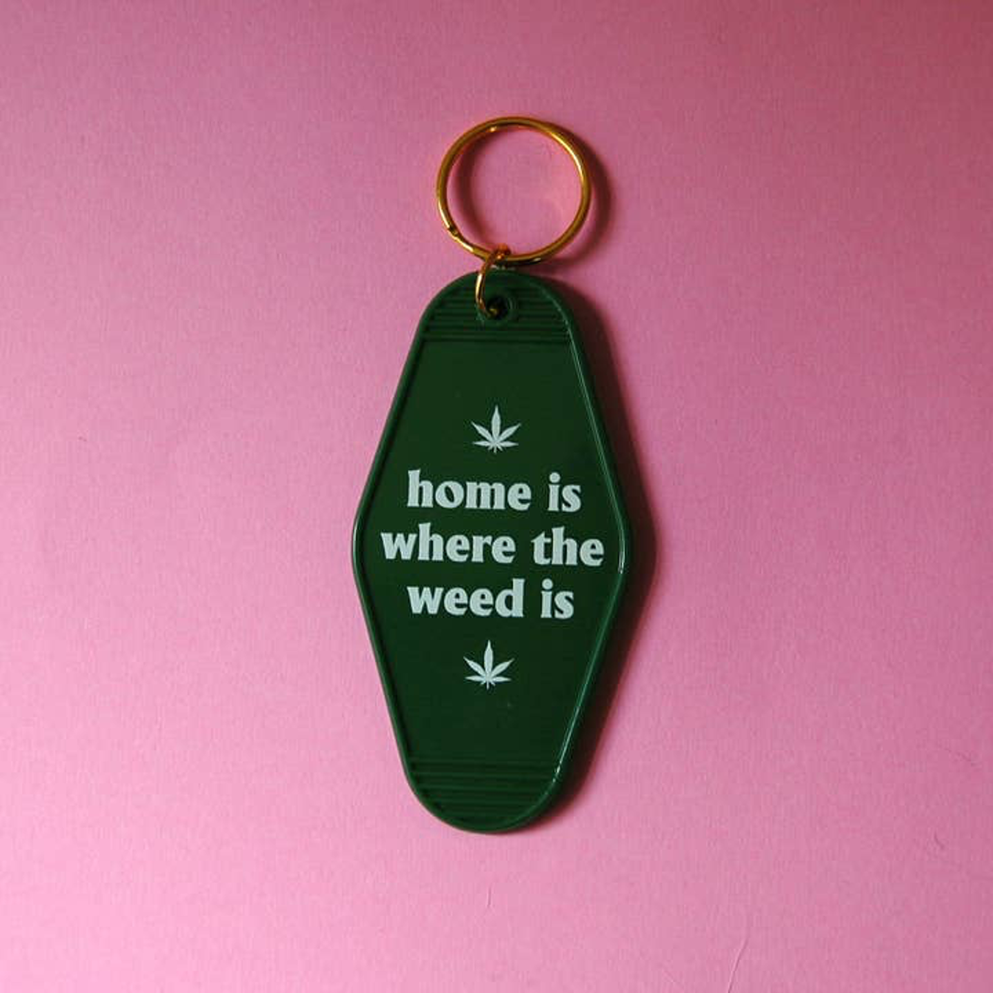 Photograph of product: Home is Where the Oui'd Is Keychain