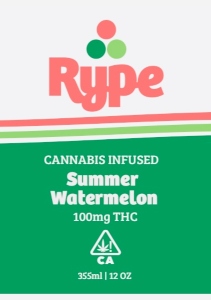Photograph of product: Watermelon Lemonade 100mg 12oz. Drink - Rype