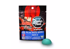 Photograph of product: MONSTER XTRACTS | BLASTER NAUT | BLUE RAZZ BANG! | 200MG | Oui'd