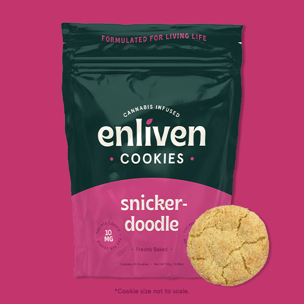 Photograph of product: Snickerdoodle Cookies | 4pk 100mg