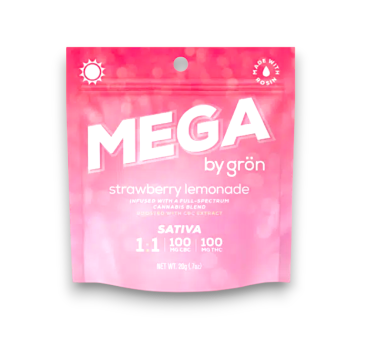 Photograph of product: Strawberry Lemonade 1:1 CBC/TH-oui Mega