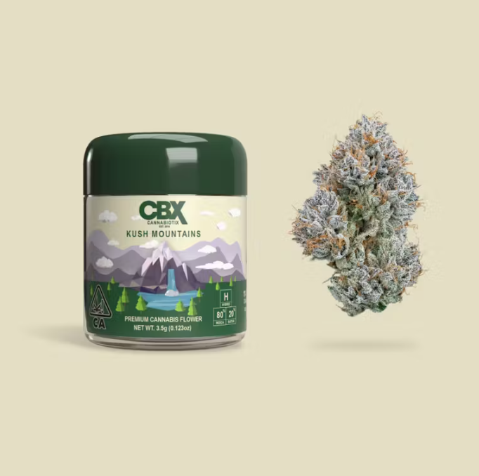 Photograph of product: #Kush Mountains 3.5g