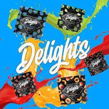 Photograph of product: DAB DADDY DELIGHTS PEACHES AND CREAM 100MG