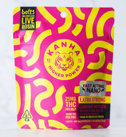 Photograph of product: Strawberry Lemonade Rosin Belts - 100mg