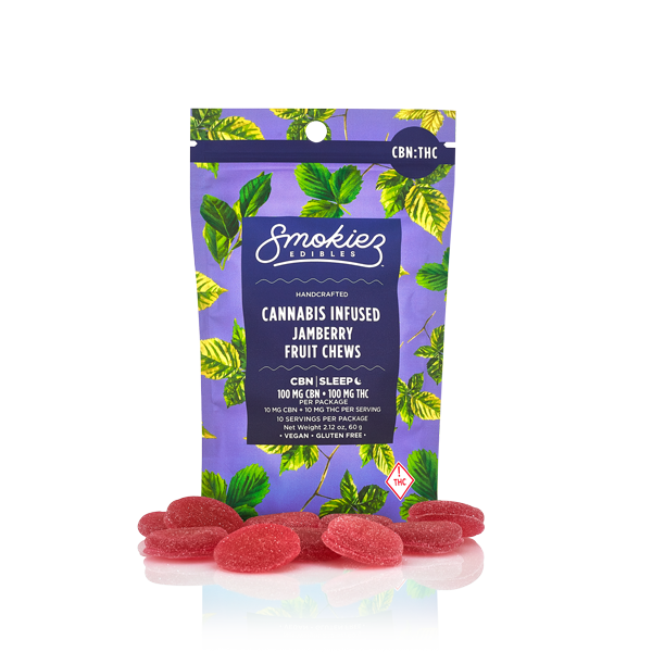 Photograph of product: Jamberry - CBN:TH-oui 1:1 - 100mg - 10pc