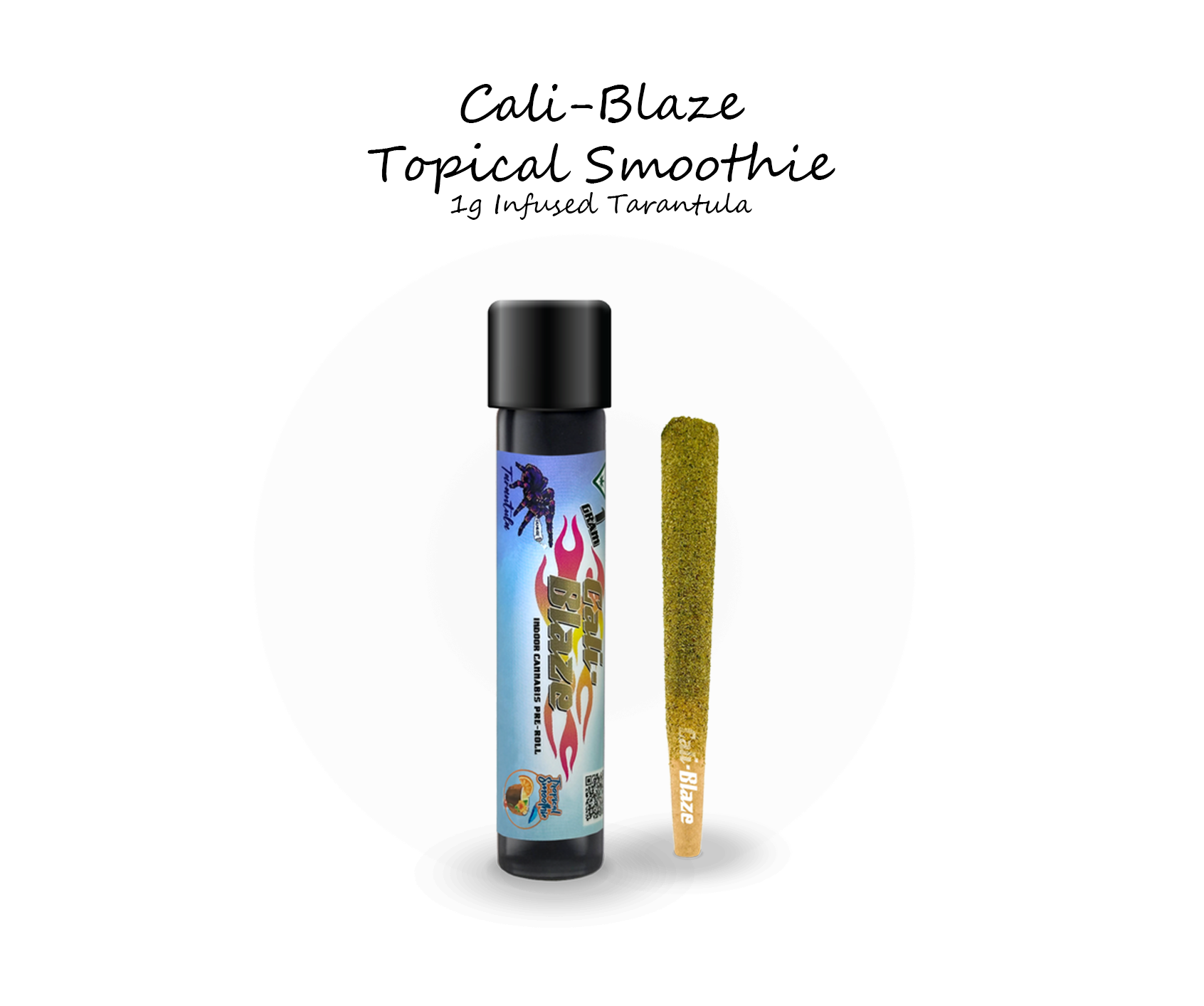 Photograph of product: Cali-Blaze | Tropical Smoothie | 1g Tarantula