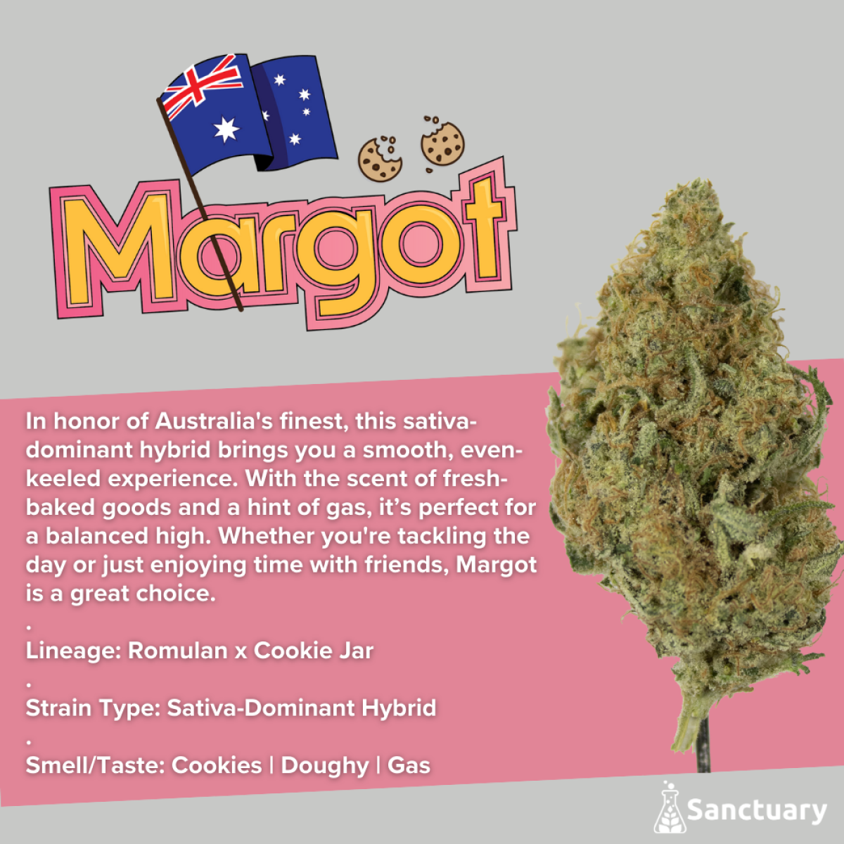 Photograph of product: Sanctuary - Margot - Flower - 28g