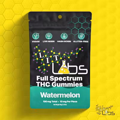 Photograph of product: Rec Lit Labs - Watermelon 100mg Full Spec