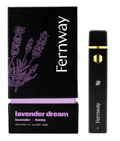Photograph of product: Fernway - Lavender Dream Traveler Vape