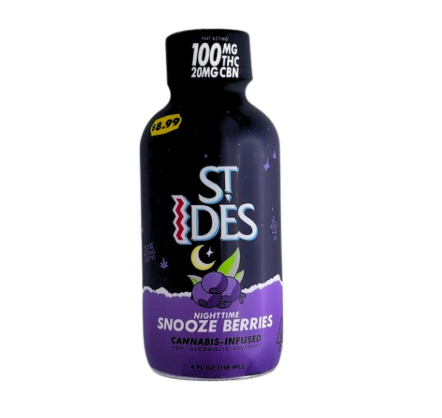 Photograph of product: St Ides Shot 100mg Snooze Berries CBN