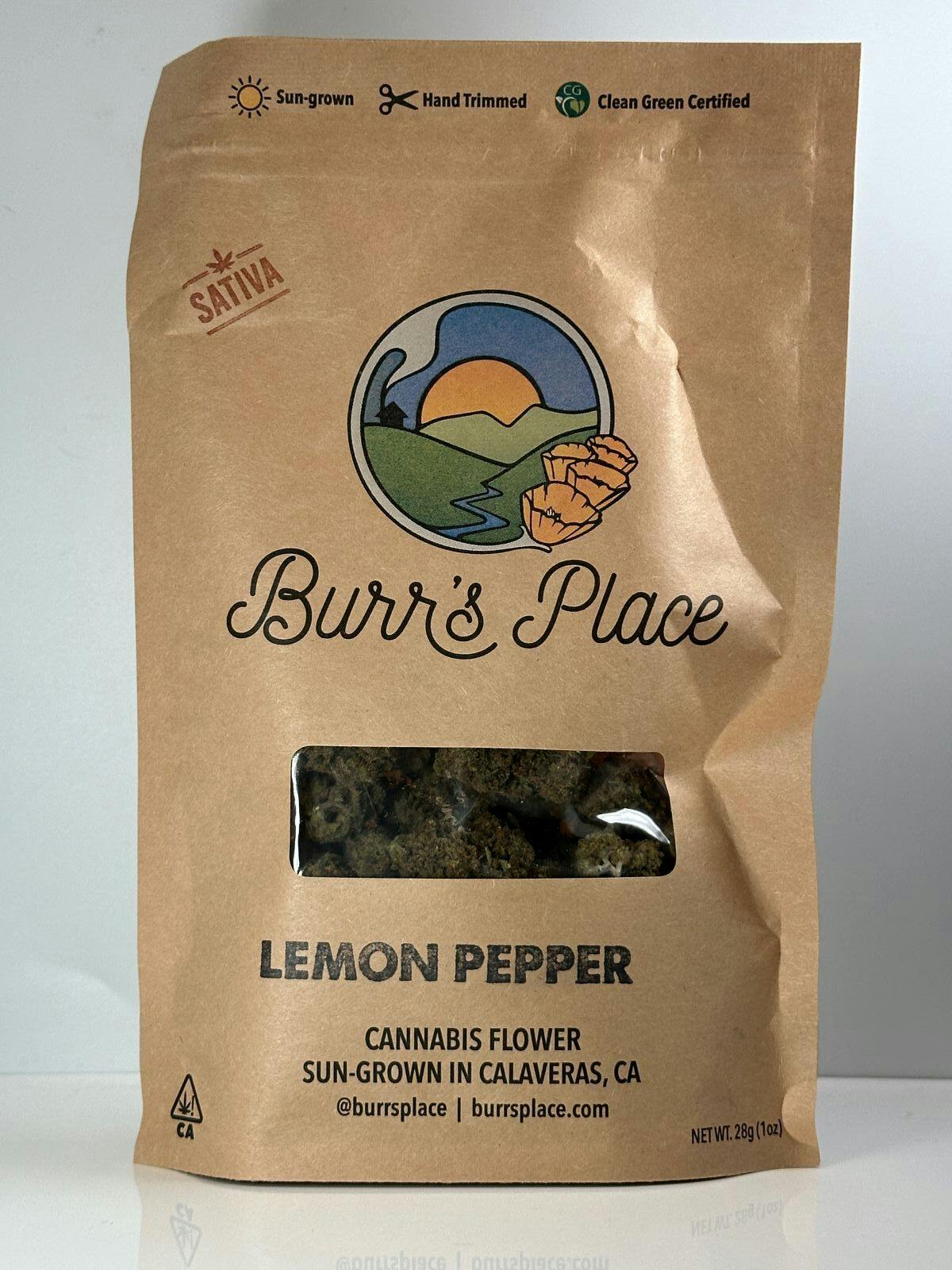 Photograph of product: Burr's Place Lemon Pepper Ounce 24%