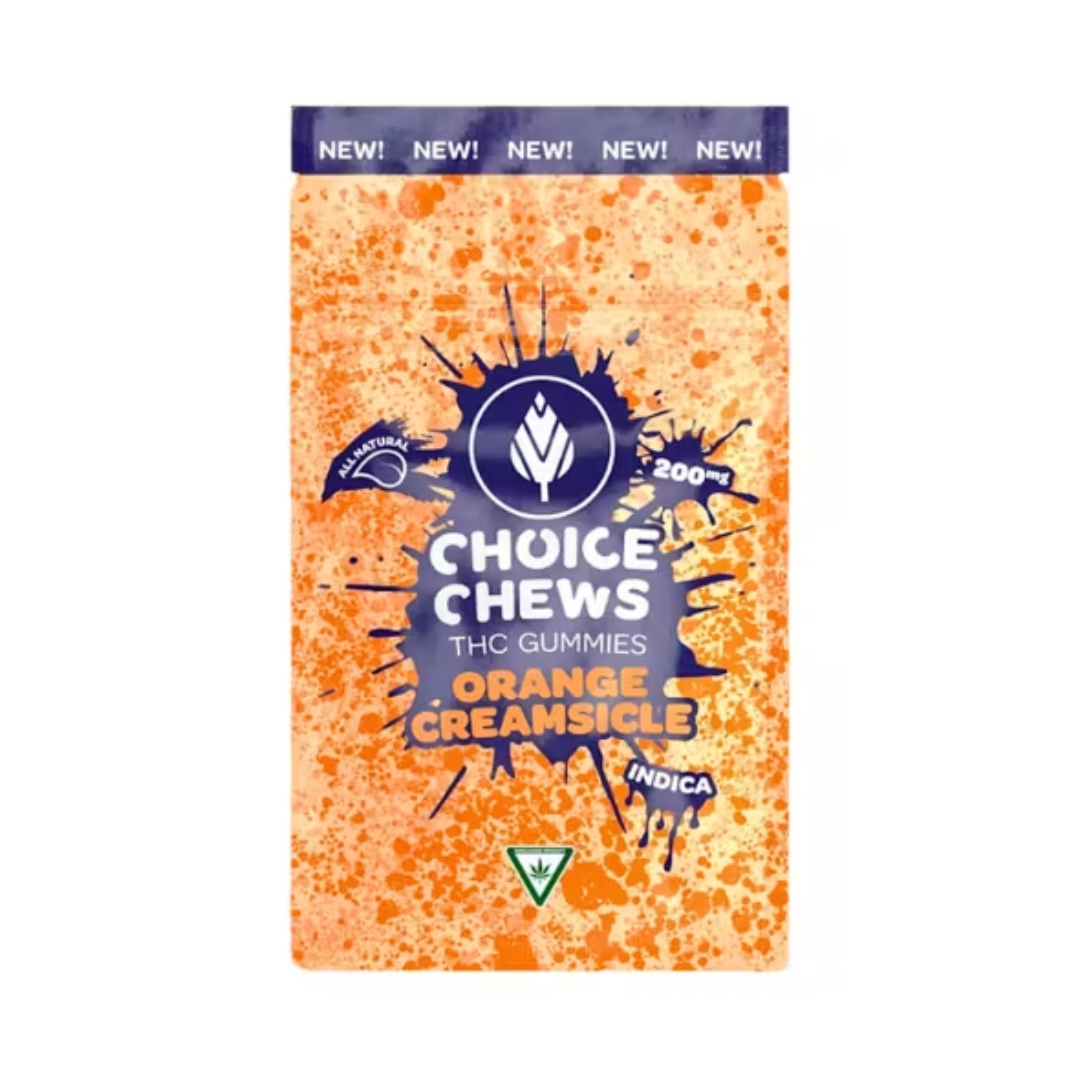 Photograph of product: Choice | Oui'd Gummy | Orange Creamsicle | 200mg