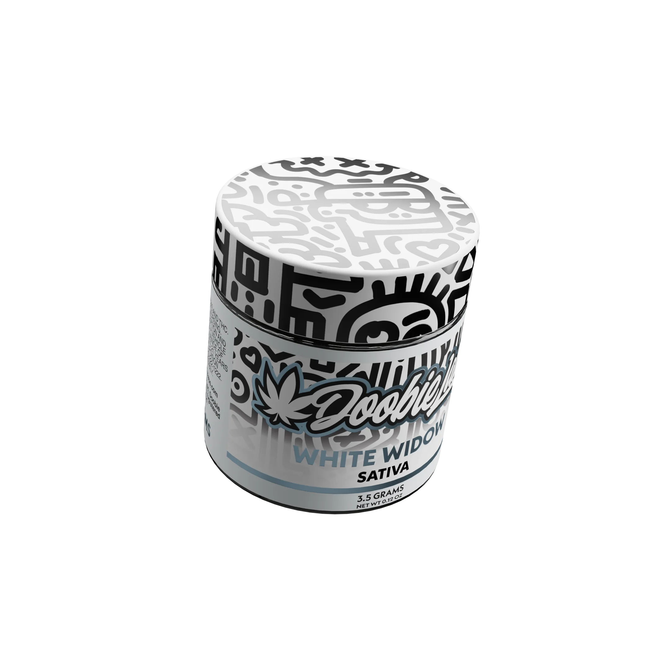 Photograph of product: Doobie Labs | White Widow | Flower | 3.5g