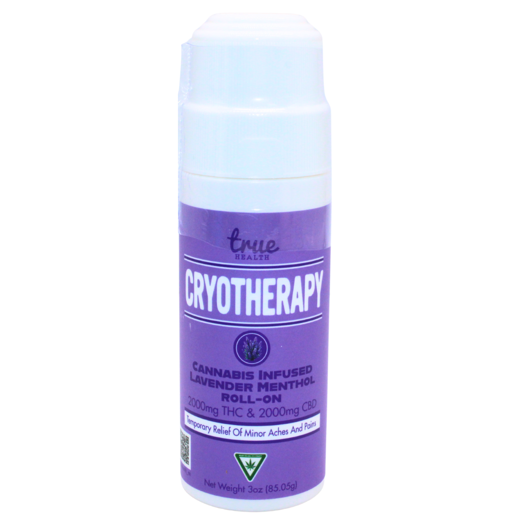 Photograph of product: True Health - 2,000mg 1:1 Cryotherapy - Lavender