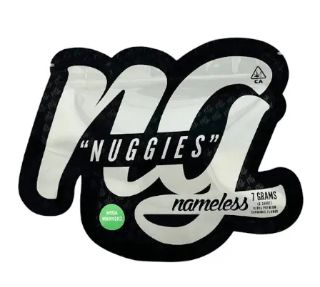 Photograph of product: NAMELESS GENETICS 7G NUGGIES - MEGA WELLNESS OG