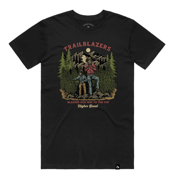 Photograph of product: HB Trailblazer Tshirt SM Black