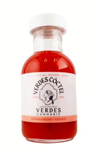 Photograph of product: Verdes - Strawberry Mango - 100mg Fast Acting Lemonade