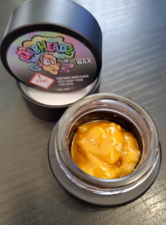 Photograph of product: Dab Headz - Legend Mints (H) - 4g Wax Bucket
