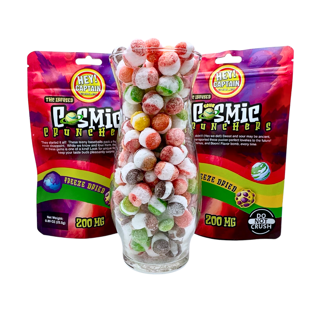 Photograph of product: Hey! Captain - 200mg Freeze Dried - Cosmic Crunchers