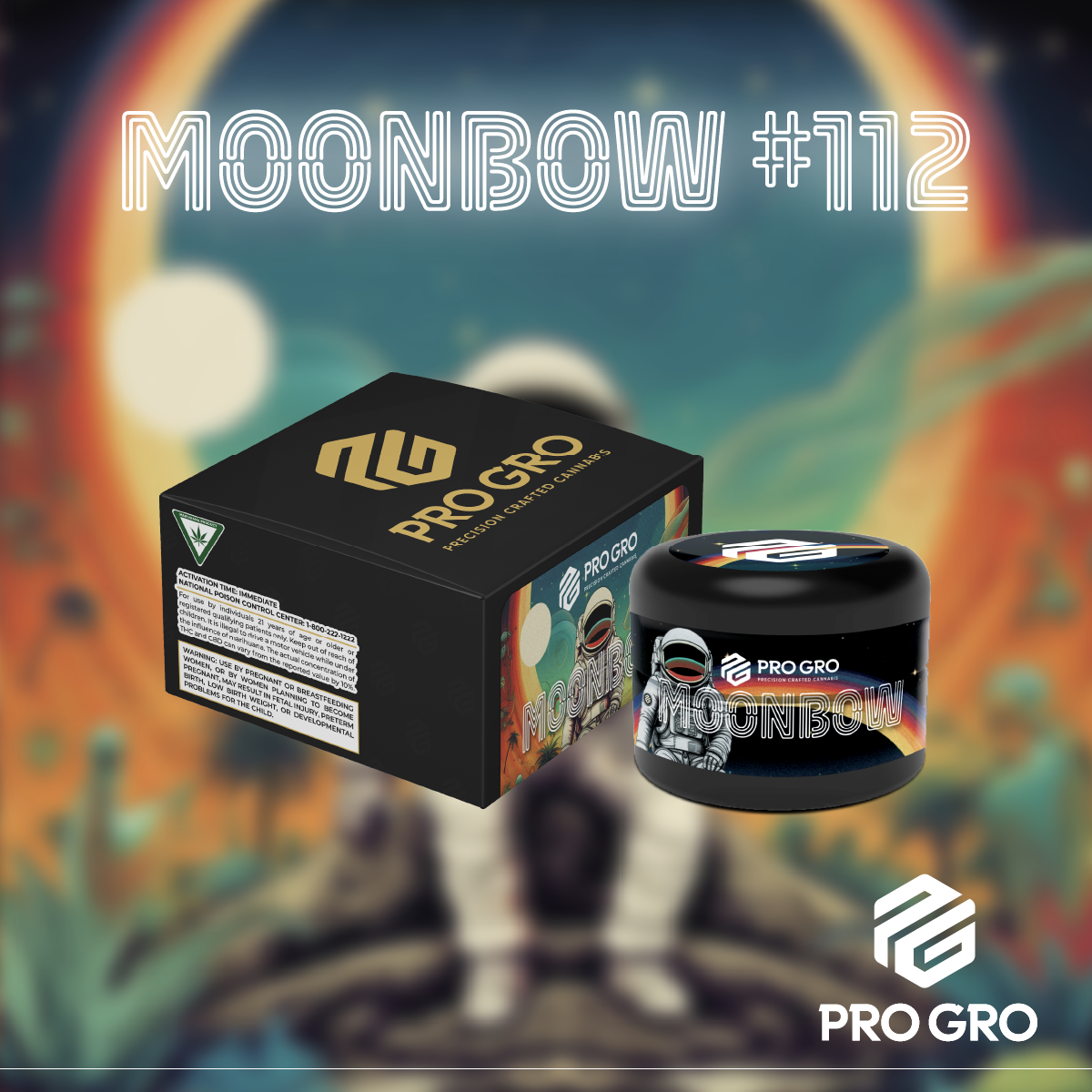 Photograph of product: Pro Gro Live Rosin - Moonbow #112