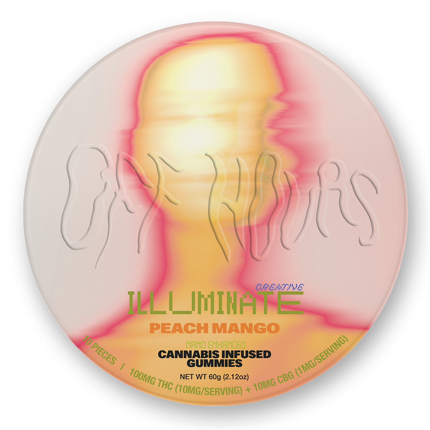 Photograph of product: Off Hours | Illuminate Gummies | 10mgTH-oui | 10pk