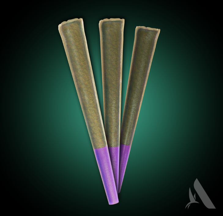 Photograph of product: PB Breath Pre-Rolls T16.06% H 00415