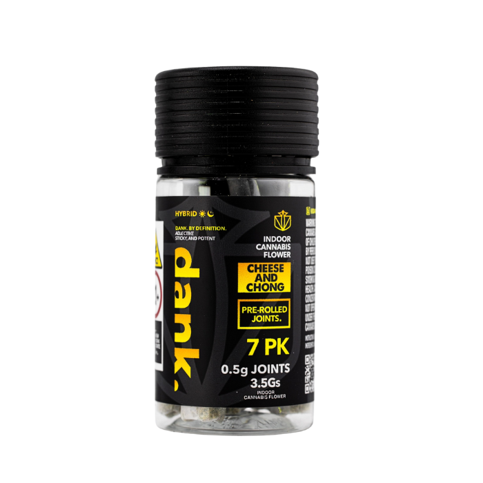Photograph of product: Dank | Cheese & Chong | Pre-Roll Multipack | 7pk