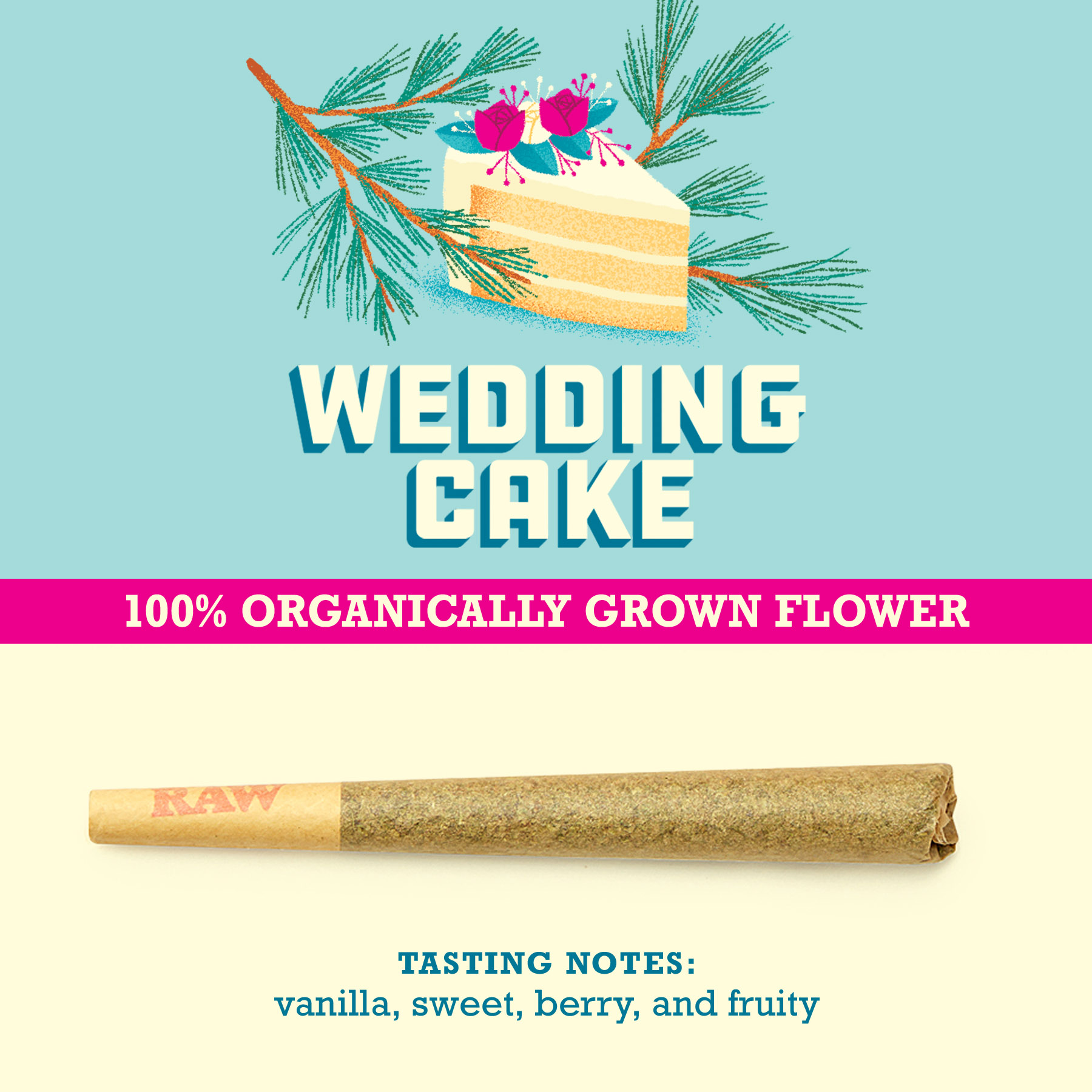 Photograph of product: Wedding Cake | Pre-Roll