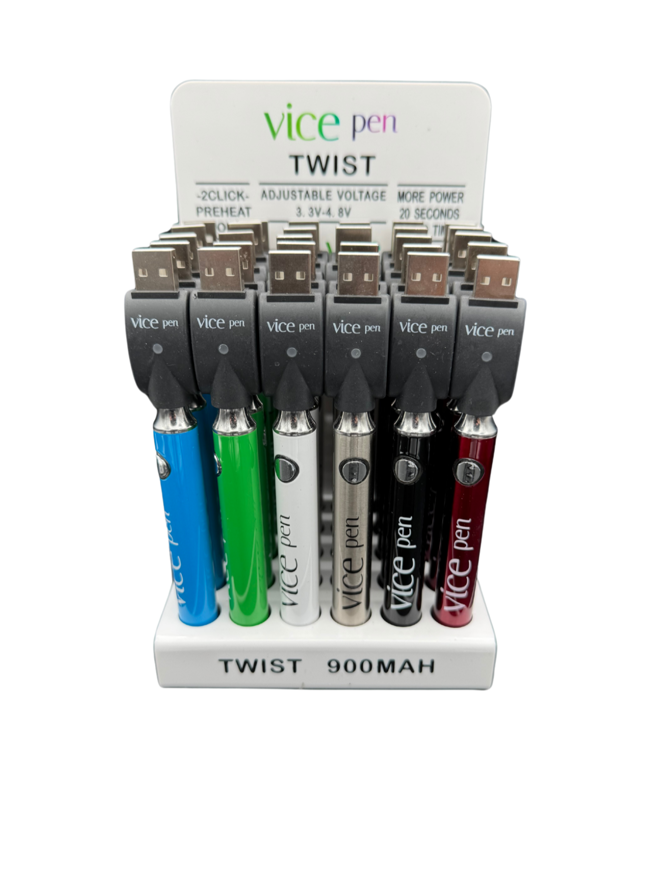 Photograph of product: Big Eye Glass - Vice Pen 510 Thread Battery