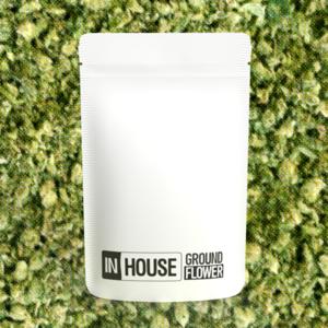 Photograph of product: InHouse - Black Triangle Kush - Ground Flower - 7g